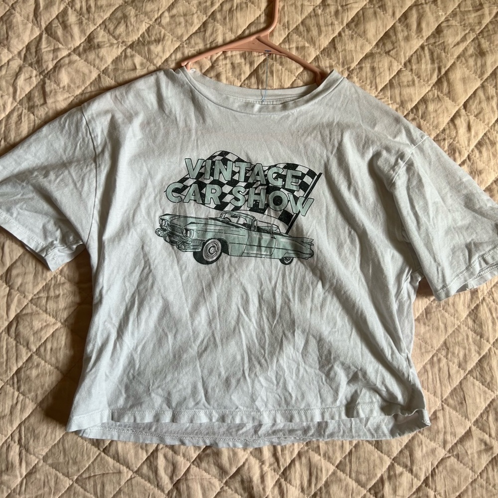 Cropped vintage top